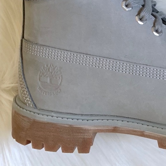 Timberland Grey Premium 6” Waterproof Boots - Picture 7 of 8